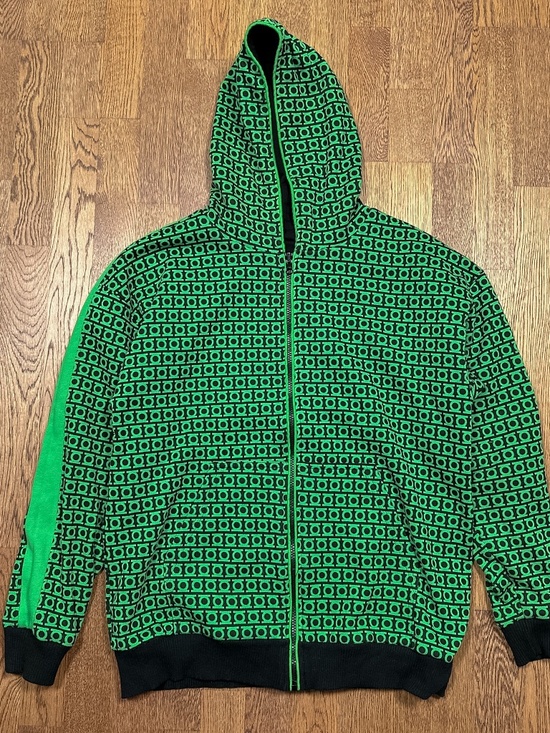 DC Comics Other - Green Lantern 2011 Movie Reversible All Over Ryan Reynolds Zip Hoodie Mens L